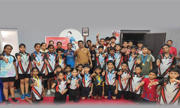 TT Summer Camp concluded at District Sports Authority Indoor Stadium Khammam