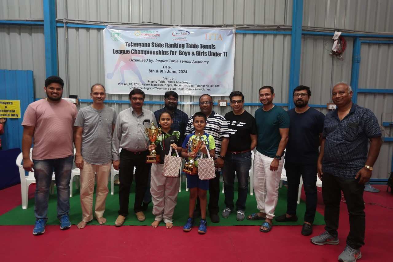 Telangana State Ranking League Championship For Boys And Girls Under 11