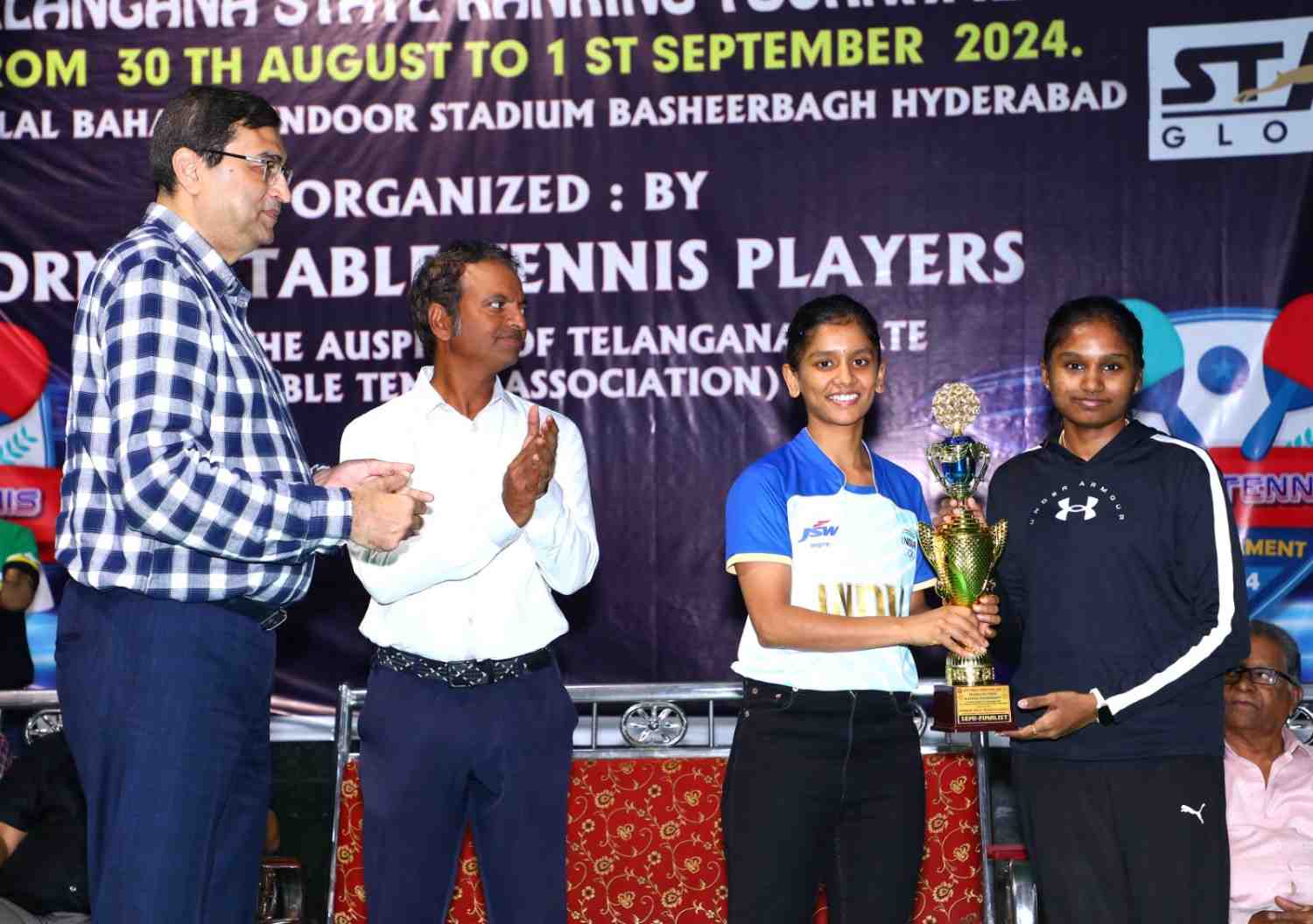 4th TTFL Telangana State Ranking TT Tournament