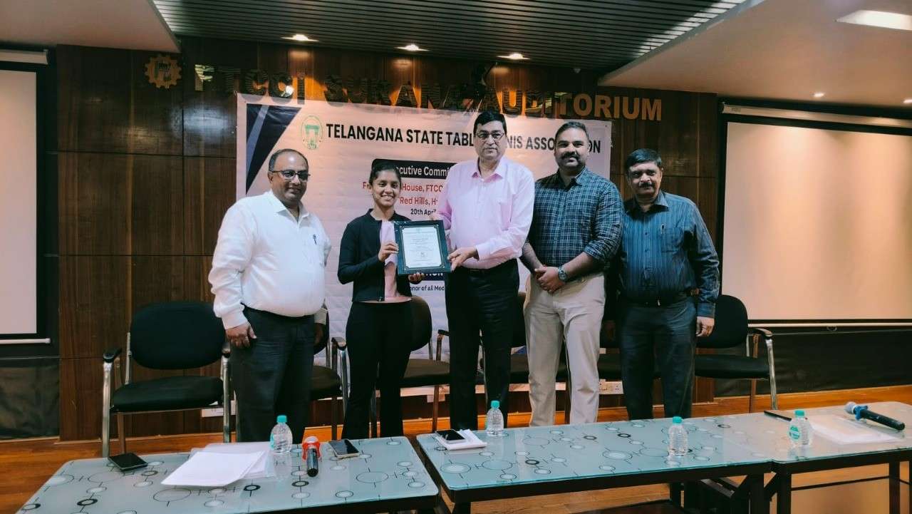 TELANGANA STATE TABLE TENNIS RANKING ASSOCIATION EXECUTIVE COMMITTE MEETING